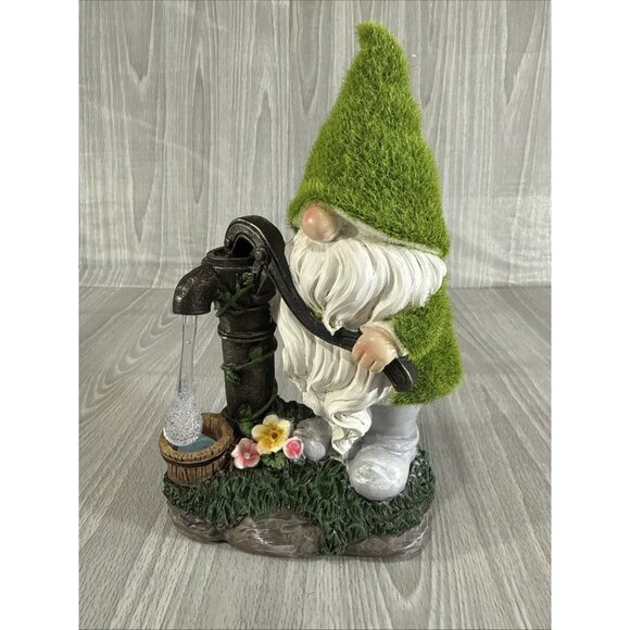 Teresa’s Collections Other - TERESA'S COLLECTIONS Garden Gnomes Decor with Solar Lights Water Pump